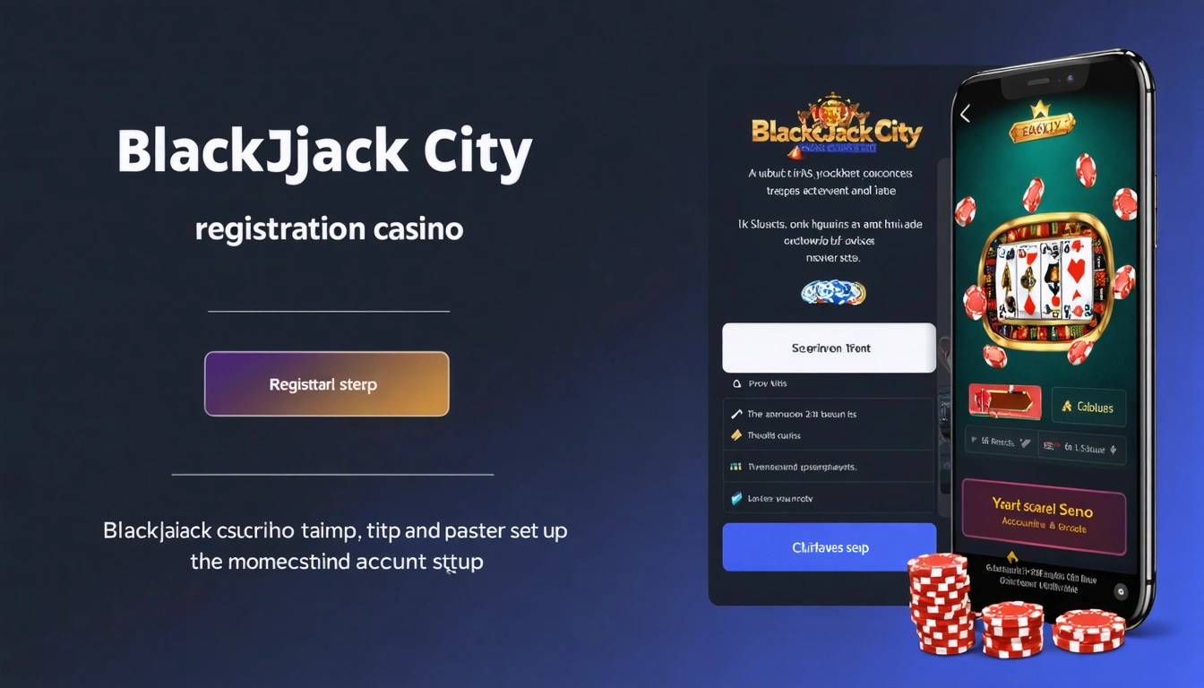 Blackjack city casino registration steps and account setup